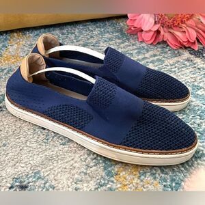 UGG Alameda Sammy Slip On Sneaker Navy Knit 9